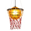 LDDBEN Retro Basketball Chandelier Creative Ball Lamp Pendant Light Sports