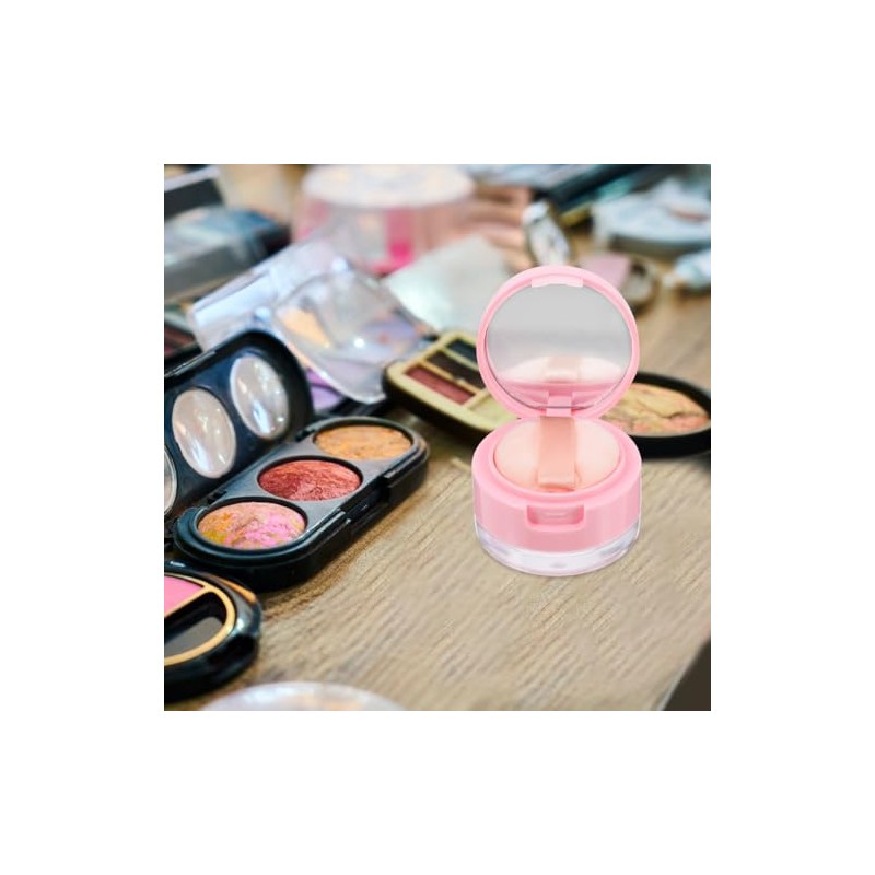 Beaupretty Estuche Maquillaje Mini Espejo Caja Polvo Suelto Portátil Viajes