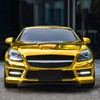 TECKWRAP 11.5"x 60" Chrome Mirror Gold Vinyl Wrap Self-Adhesive Car