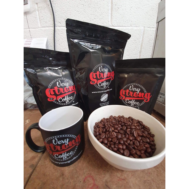 Very Strong Coffee 250g - Whole Beans - 100% ROBUSTA