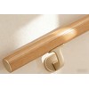 3 FT Handrails for indoor&outdoor stairs,deck,slope,Modern Aluminum Handrail Set, Wall-Mounted