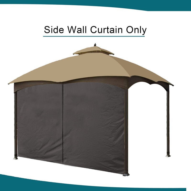 Gazebo Universal Replacement Privacy Curtain - Wonwon Privacy Panel Canopy