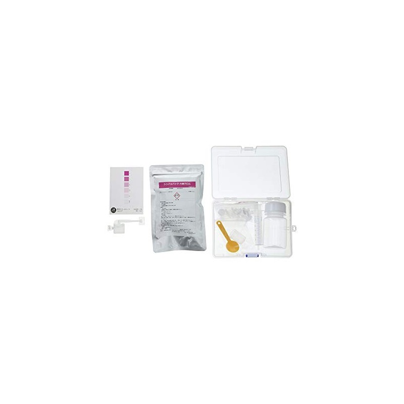 Shibata Science 080520-3179 Simple Inspection Set, Hexvalent Chrome Measuring Kit