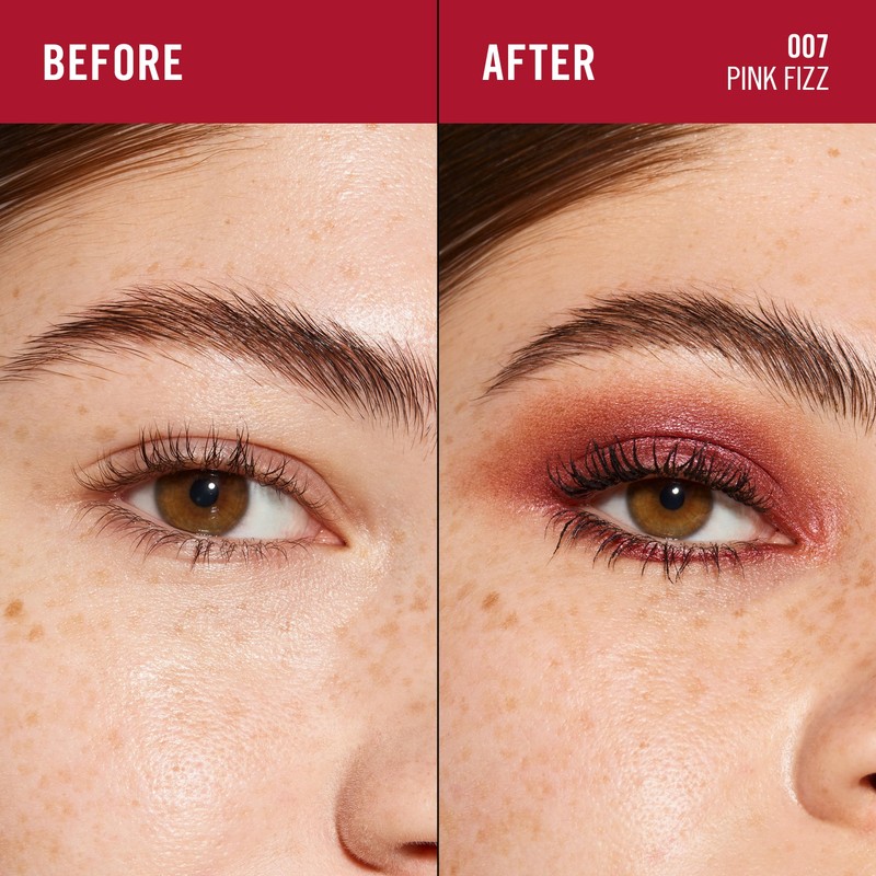 Rimmel Wonder'Last 007 Pink Fizz Eyeshadow Pencil, Vibrant and Effective