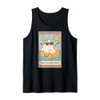 Summerween The Floatgeist Summer Funny Cute Ghost Tarot Card Tank
