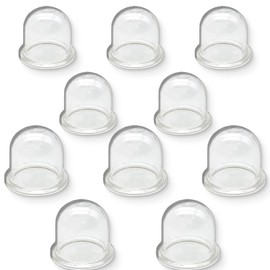 JEYORZY 10 Pieces Fuel Primer Bulbs, Petrol Primer Fuel Lamp Pumps, Chainsaw Brush Cutter Leaf Blower for Petrol Chainsaws, Trimmers, Lawnmowers (19 & 22mm)