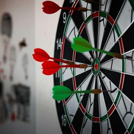 M METERXITY Dart Wrench Tool - Portable Shaft Tightener Convenient Tips Adjuster Apply to Steel and Soft Tip Repairing (Silver)