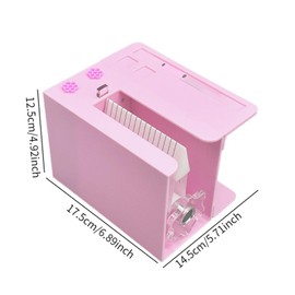 perfeclan Eyelash Flowering Machine,Root Splitter,Practical Portable False Eyelash Extension Separator Machine,Lash Extension Supplies, pink