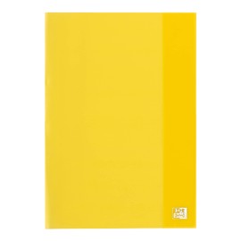 Oxford exercise book cover A4, yellow, pack of 25