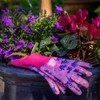 Kent & Stowe Kids Gardening Gloves Dinosaur Pink