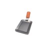 oka-d-art Black Iron Plate, Small Type, Set of 4, With