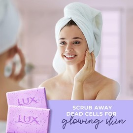 Metrey Herbotech Himalayan Gist Lavender & Vitamin C Exfoliating Soap, 125g, 5 Count