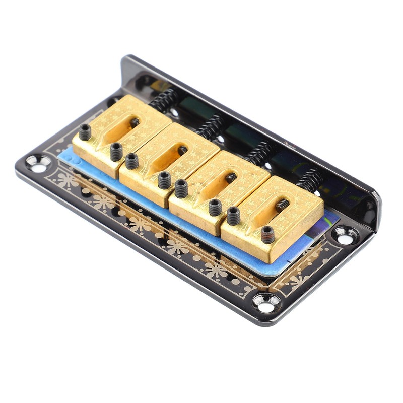 Guitar Fixed Bridge Electric Bass Hardtail Saddle Bridge Tool Metal
