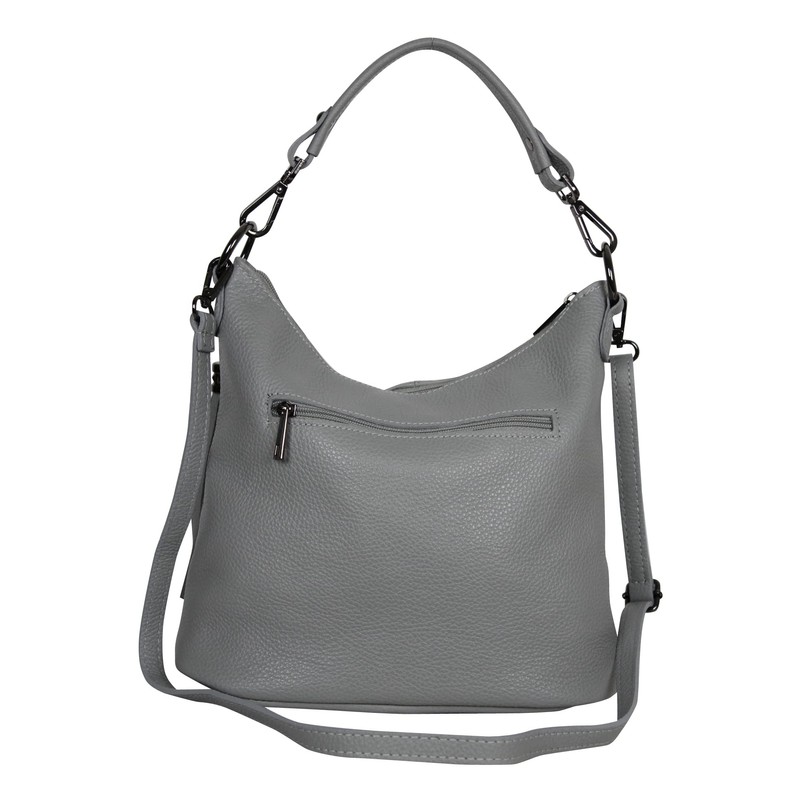 AmbraModa GLX09 Women's Handbag Shoulder Bag Made of Genuine Leather,