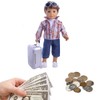 Creative Money Box Mini Small Trolley Luggage Piggy Bank, Modern