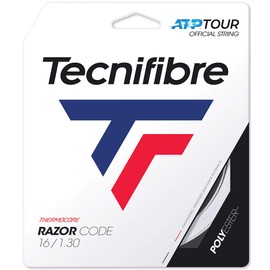 Tecnifibre ATP Razor Code Tennis String Set-Carbon-16