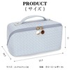 Neoviva Cosmetic Pouch, Small Items, Pouch, Cosmetics Pouch, Large Capacity,