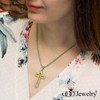 555Jewelry Stainless Steel Cross Necklace Pendant for Men and Women
