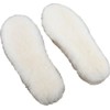 Shoeslulu Premium Thick Shearling Insoles with Breathable Anti-Slip Latex Bottom