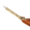 Feather Pen Set with 10 Interchangeable Nib Fire Lacquer Wax