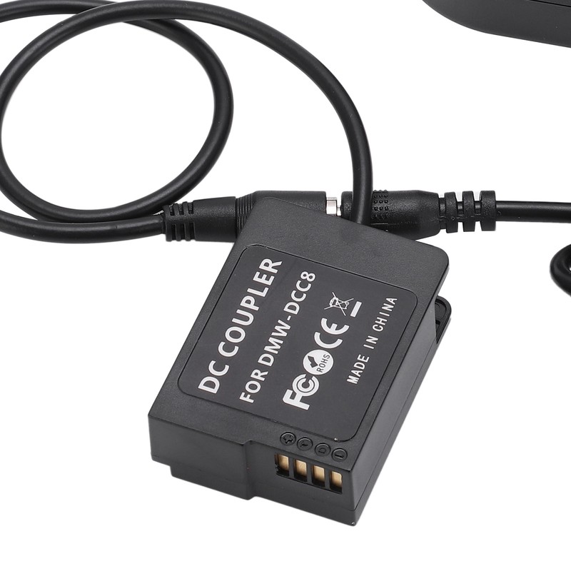 DMWDCC8 Fully Decoded Dummy Battery Set with AC Power Supply