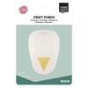 Vaessen Creative Triangles Motif Punch, 2 x 1.9 cm, Punch