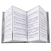 A4 Sheet Music Folder, 4 Page Expand, Writable Choir Folder,