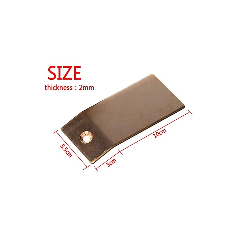 Welding Spoon Copper Welding Spoon Welders Helper, Copper Paddle Backer