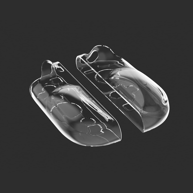 エラムド Switch2ジョイコン2用ＴＰＵグリップカバー クリア ER-S2JTPUC