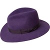 Bailey 1922 Curtis Fedora - Deep Plum/L