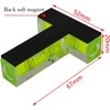 umei Mini Spirit Level T, Magnetic Function, Transparent, Modern, Transparent,