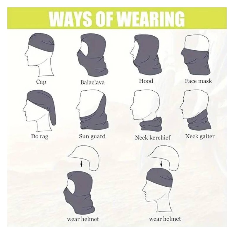 HOLIIBN Pink Women Balaclava Head Mask Windproof UV Protection Sun