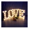 Letras Luminosas Led Decoracion Adorno Boda Xv Centro Mesa