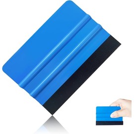 DualColorStampe Professional Scraper with Felt Anti-Scratch Installation Tool for Wrapping Film, Glass Film, Protective Film, Car Window Film, Car Wrapping, PVC [1 Piece]