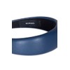 Coach Women's Leather Headband, Blue, One Size