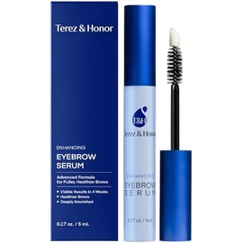 Serum para Cejas - Suero para Crecimiento de Cejas Fortalecedor y Acondicionador para Cejas Más Pobladas, con Aplicador de Precisión, 5 ml            
