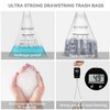 ELPHECO 2.5 Gallon Trash Bags │ 15 Liters Drawstring Garbage