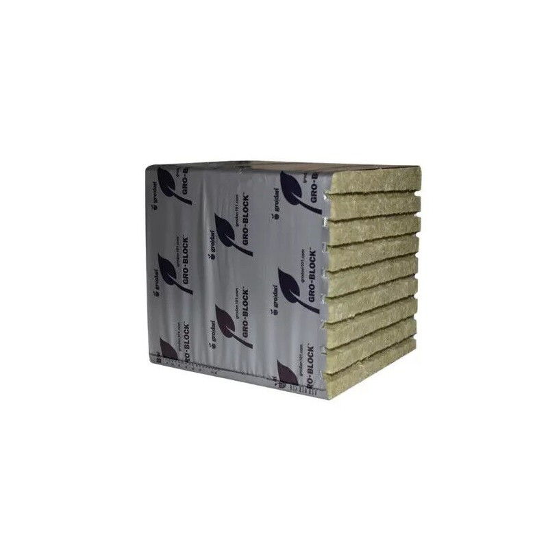 Grodan Big Mama Rockwool Block 8" x 8" x 8"