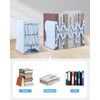 Honagu Adjustable Bookends, Metal Book Ends for Shelves Heavy Book,
