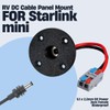 Lephchiryn RV DC Cable Panel Mount Compatible with Starlink mini,