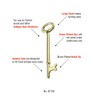 Skeleton Keys, Notch Tip 2-Pack