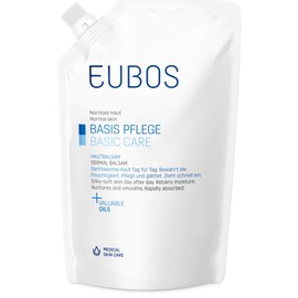 Eubos Skin balm refill bag, 400 ml, for dry skin, moisturising, without mineral oil, skin compatibility dermatologically tested