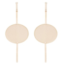 Beavorty 1 Pair underarm sweat pads sweat shield pad peechee shirt women shirts sweat block wipes shirts for women trendy blouse for women comfortable protective gear 95% polyester Miss