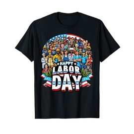Funny Labor Day Happy American Labor Day T-Shirt
