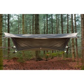 Rothco Jungle Hammock with Mosquito Net and Rain Fly Roof – Portable and Lightweight – Great for Camping, Backpacking, and More