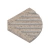 Transolid SOAPDISH03-A0 Decor 5-1/2-Inch Corner Soap Dish, Desert Earth