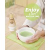 ZENS Matcha Whisk Set, 15oz Matcha Bowl with Spout, Matcha