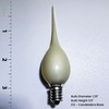 Royal Designs, Inc. Silicone Dipped Filament LED Bulb, 1-Watt C7