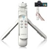 Wireless Camera Remote Control Shooting Grip and Tripod (White) with