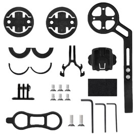 NICEIN Bicycle Mount | Bicycle Accessories Compatible with Garmi Edge 530 520 500 130 830 1040 1030, GPS Bicycle Computer Holder, Bike Adjustable Bicycle Holder, Garmi Edge Mount (Adjustable)